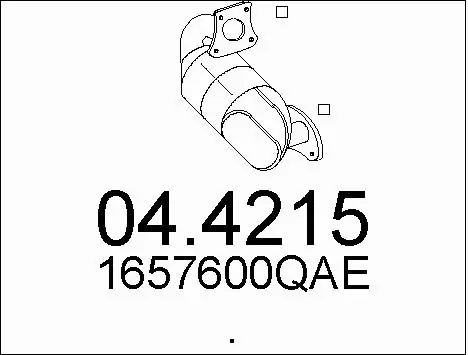 Catalytic Converter (04.4215)