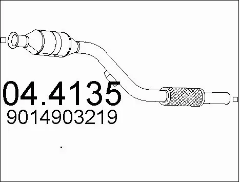 Catalytic Converter (04.4135)