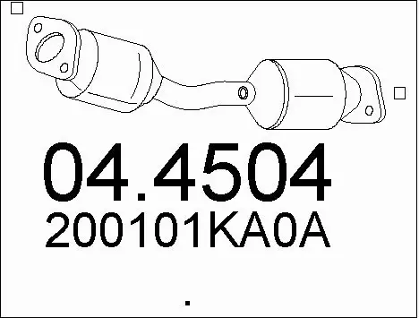 Catalytic Converter (04.4504)