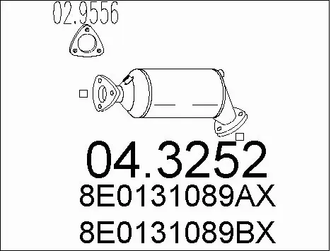 Catalytic Converter (04.3252)