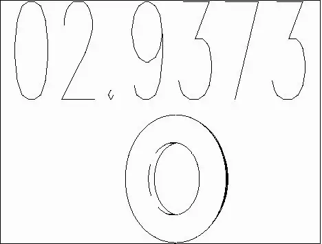 Rubber Buffer, muffler (02.9373)