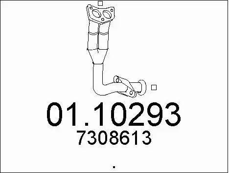Exhaust Pipe (01.10293)