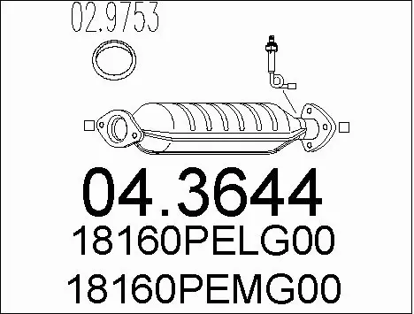 Catalytic Converter (04.3644)