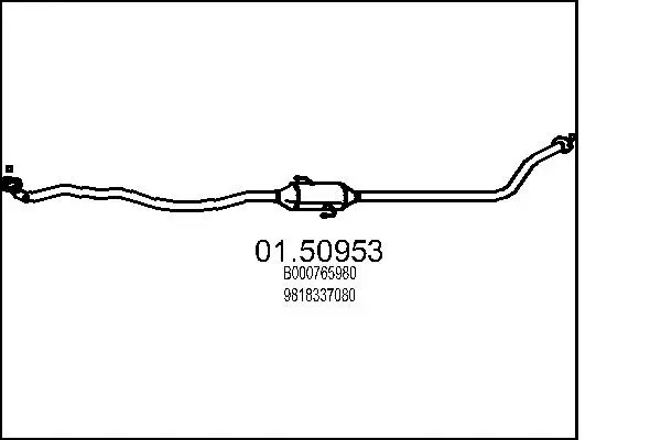 Centre Muffler (01.50953)