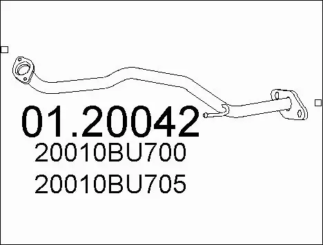 Exhaust Pipe (01.20042)