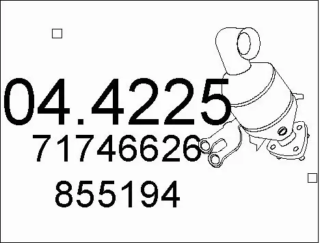 Catalytic Converter (04.4225)