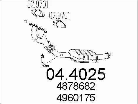 Catalytic Converter (04.4025)