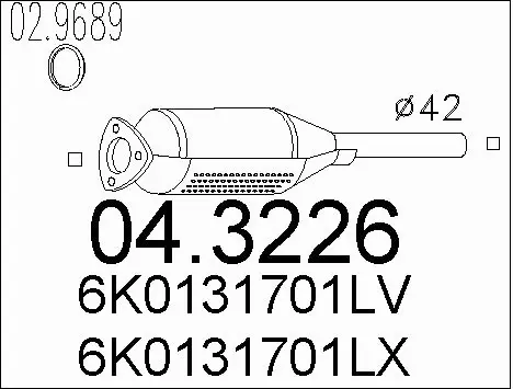 Catalytic Converter (04.3226)