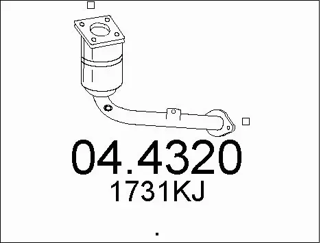 Catalytic Converter (04.4320)