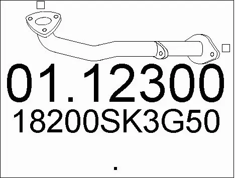 Exhaust Pipe (01.12300)