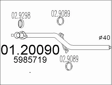 Exhaust Pipe (01.20090)