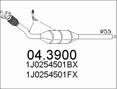 Catalytic Converter (04.3900)