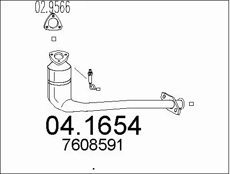 Catalytic Converter (04.1654)