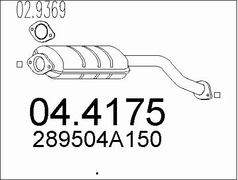 Catalytic Converter (04.4175)
