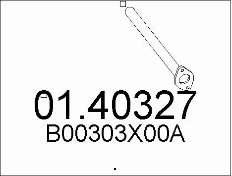 Exhaust Pipe (01.40327)