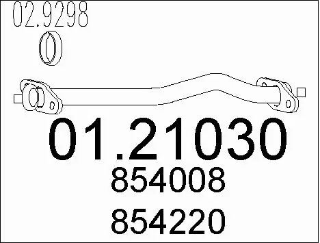 Exhaust Pipe (01.21030)