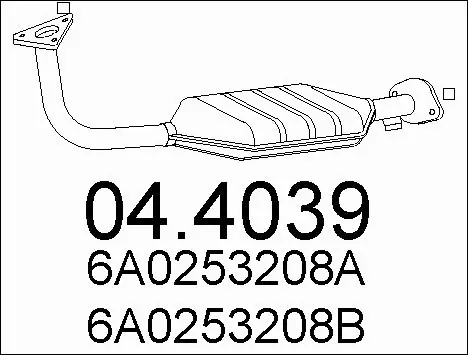 Catalytic Converter (04.4039)