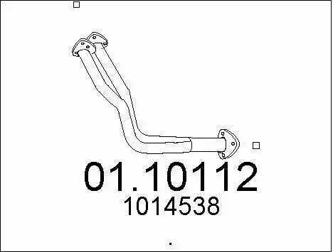 Exhaust Pipe (01.10112)