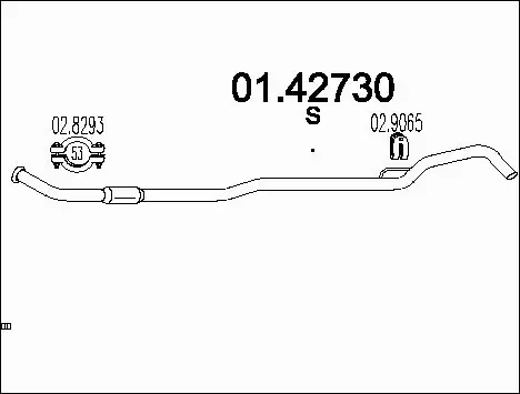 Exhaust Pipe (01.42730)