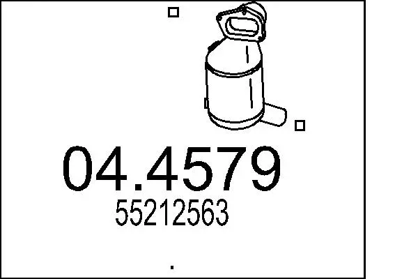 Catalytic Converter (04.4579)