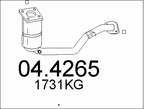 Catalytic Converter (04.4265)