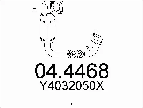 Catalytic Converter (04.4468)