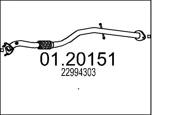 Exhaust Pipe (01.20151)