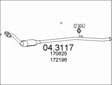 Catalytic Converter (04.3117)