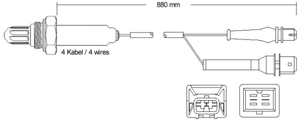 Lambda Sensor (OXY422.088)
