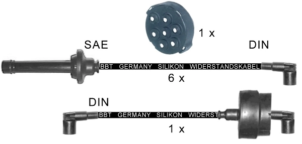 Ignition Cable Kit (ZK1025)