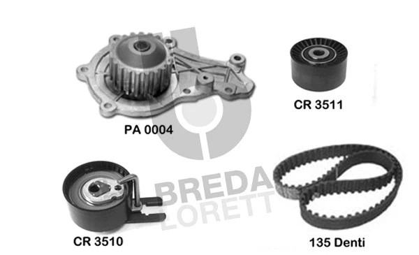 Water Pump & Timing Belt Kit (KPA0574A)