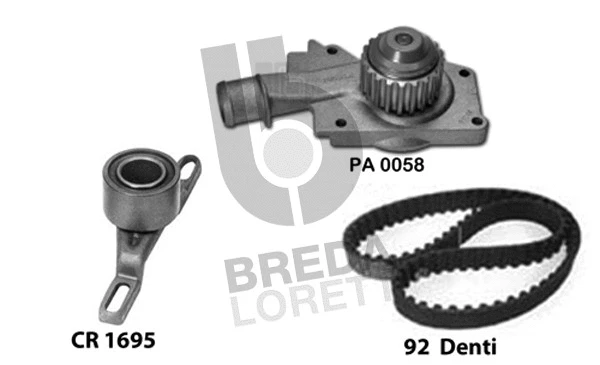 Water Pump & Timing Belt Kit (KPA0134A)