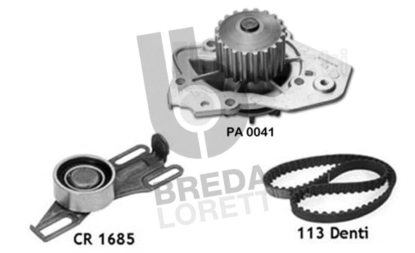 Water Pump & Timing Belt Kit (KPA0113B)