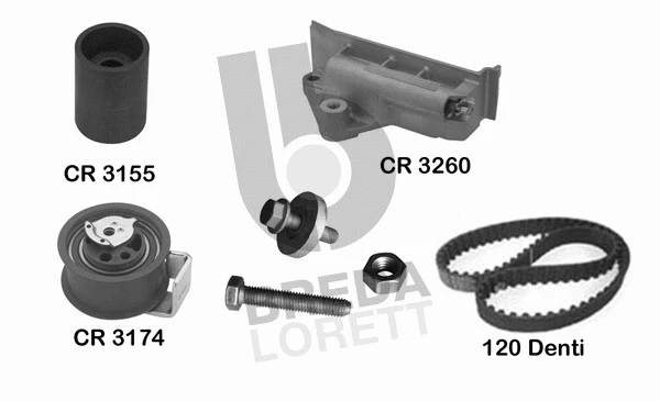 Timing Belt Kit (KCD0618)