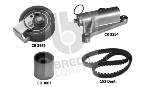 Timing Belt Kit (KCD0625)