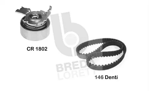 Timing Belt Kit (KCD0643)