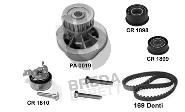 Water Pump & Timing Belt Kit (KPA0028B)