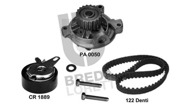 Water Pump & Timing Belt Kit (KPA0720A)
