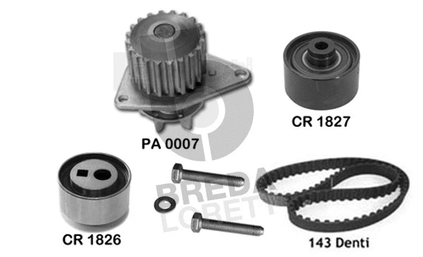 Water Pump & Timing Belt Kit (KPA0110A)