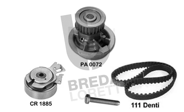 Water Pump & Timing Belt Kit (KPA0019C)