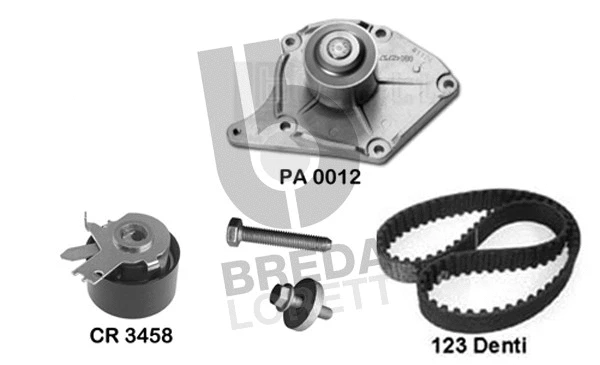 Water Pump & Timing Belt Kit (KPA0578A)