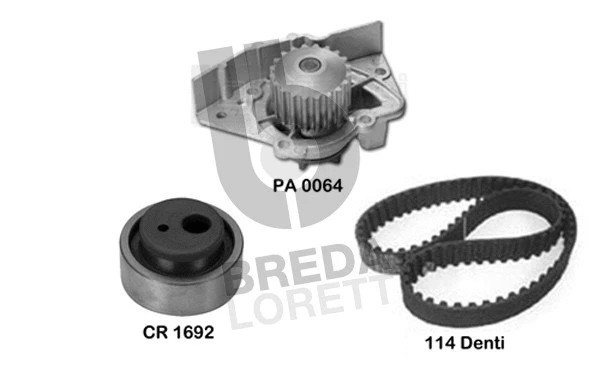Water Pump & Timing Belt Kit (KPA0103B)
