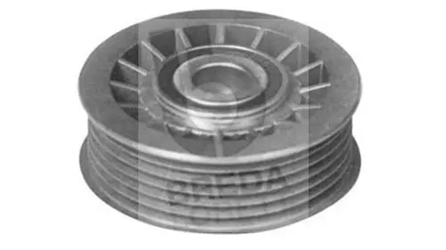Deflection/Guide Pulley, V-ribbed belt (POA1456)