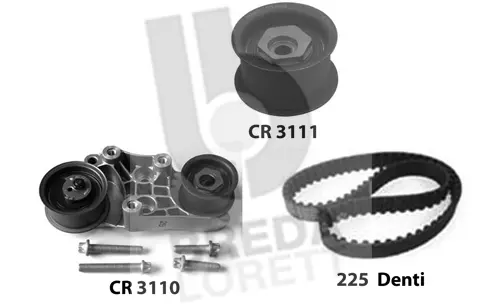 Timing Belt Kit (KCD0370)
