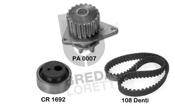 Water Pump & Timing Belt Kit (KPA0109A)