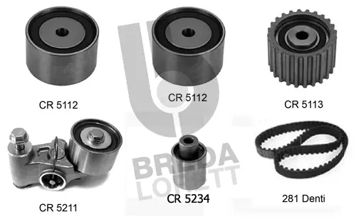 Timing Belt Kit (KCD0184)