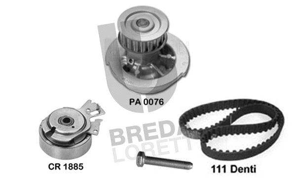Water Pump & Timing Belt Kit (KPA0019F)