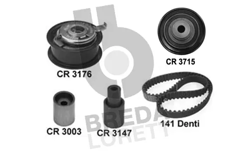 Timing Belt Kit (KCD0581)