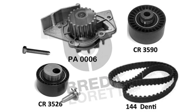 Water Pump & Timing Belt Kit (KPA0785A)