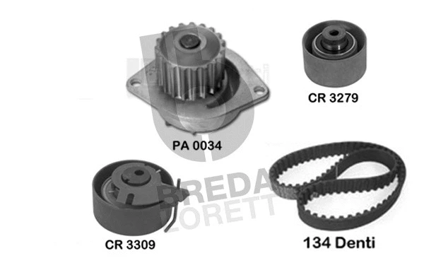 Water Pump & Timing Belt Kit (KPA0079A)